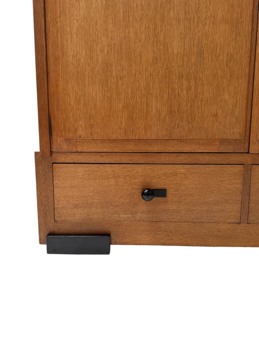 Art Deco Modernist Armoire or Wardrobe by Jan Brunott, 1920s